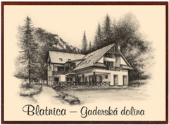 Magnetka klasik Blatnica - Gaderská dolina