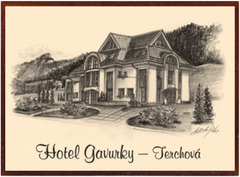 Magnetka klasik Terchová - Hotel Gavurky