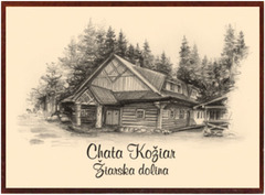 Magnetka klasik Žiarska dolina - Chata Kožiar